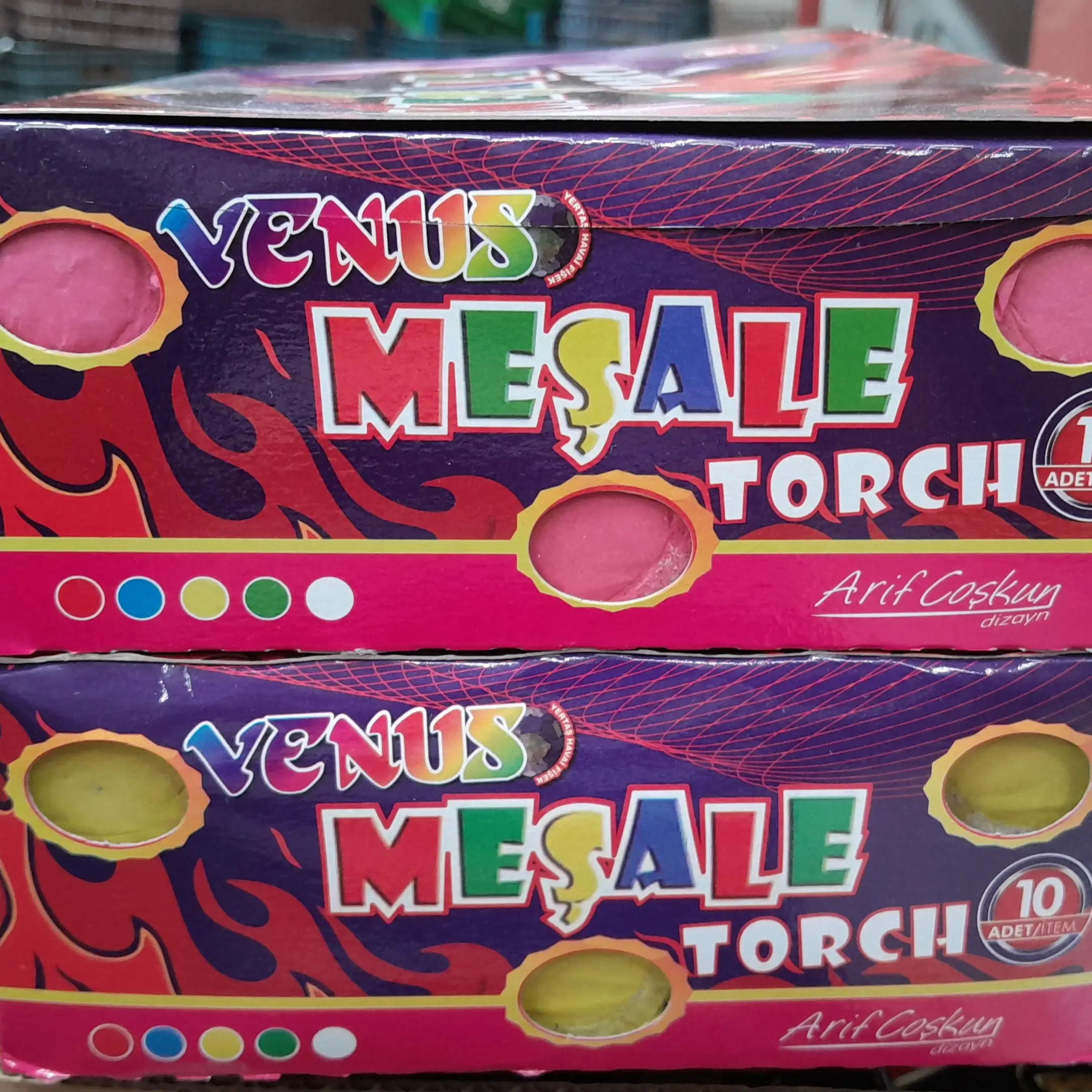 Maç Meşalesi Renkleri ve Çeşitleri